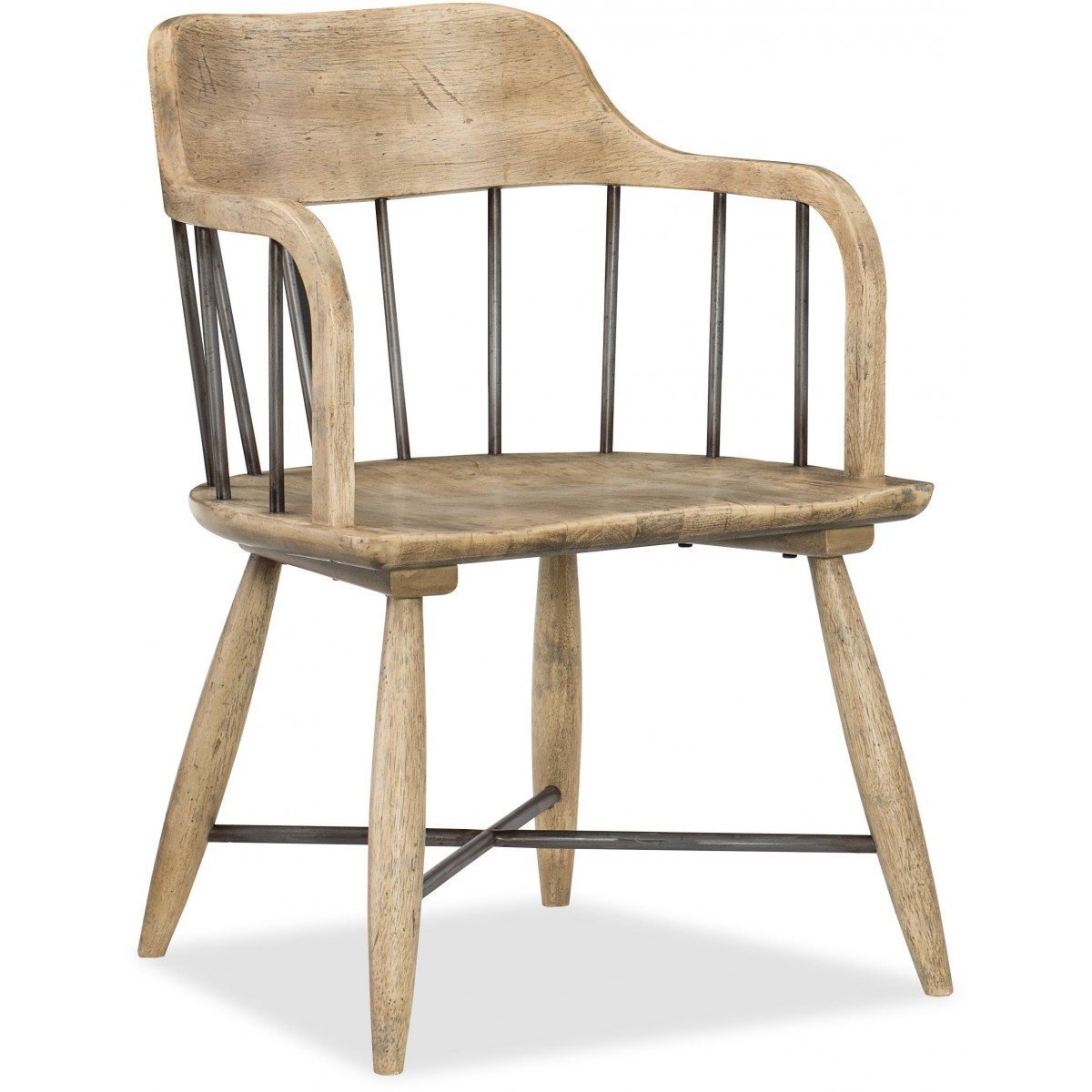 стул обеденный деревянный с подлокотниками